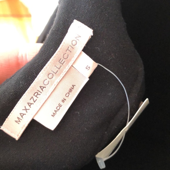 NWT US $498 open back Grecian black summer Europe dress rope straps bubble hem - Picture 6 of 8